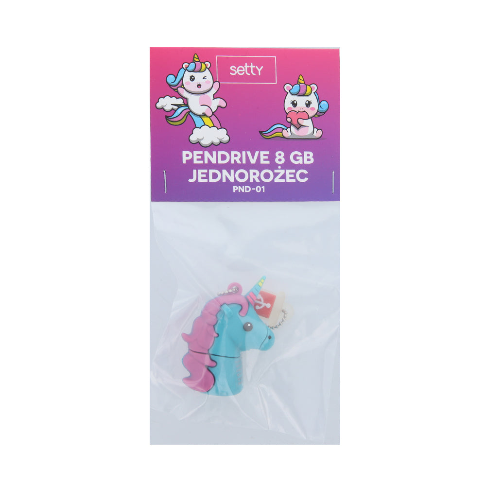 Setty Pendrive USB 8GB Unicorno PDN-01