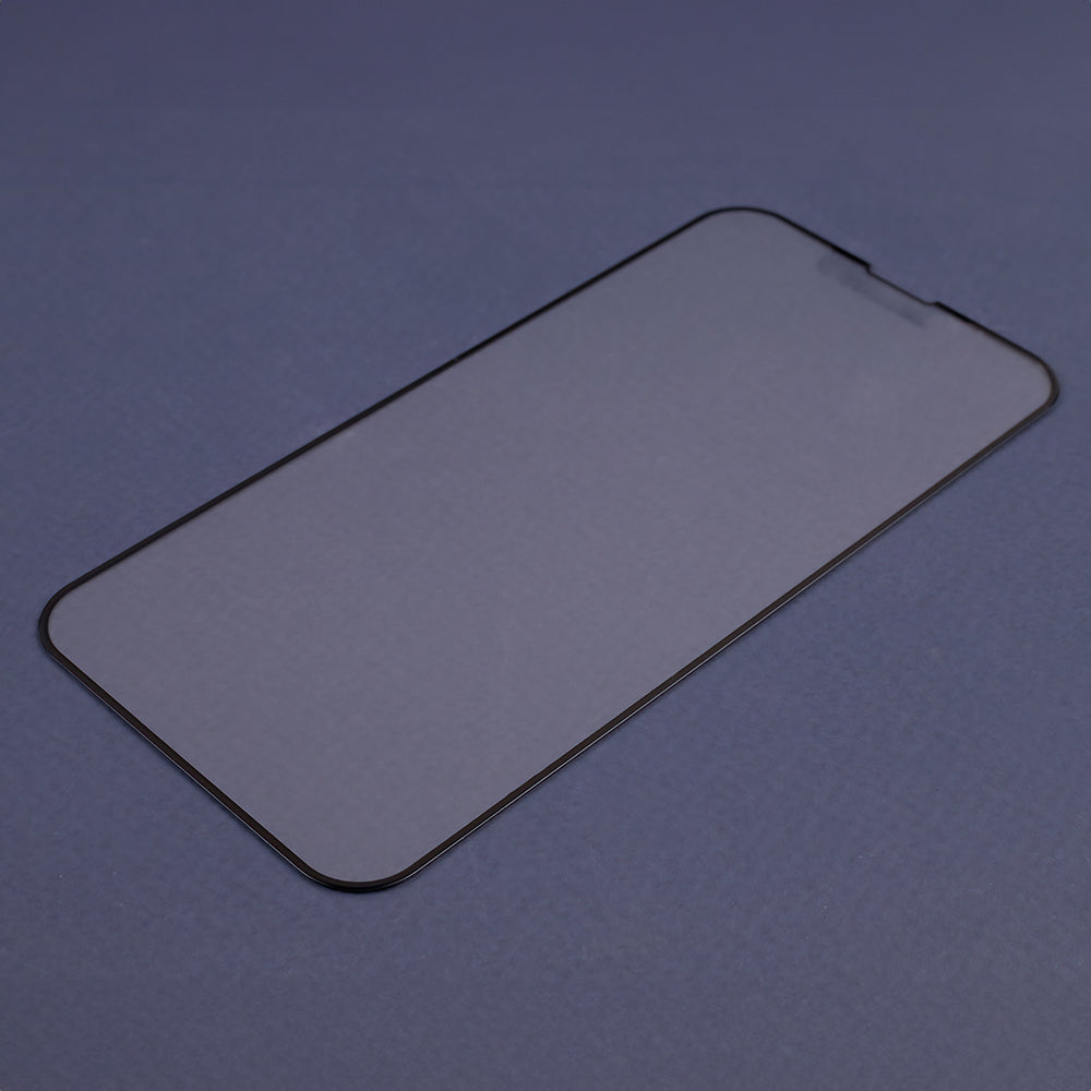 Vetro temperato Matto 6D per iPhone Xr / 11 black frame