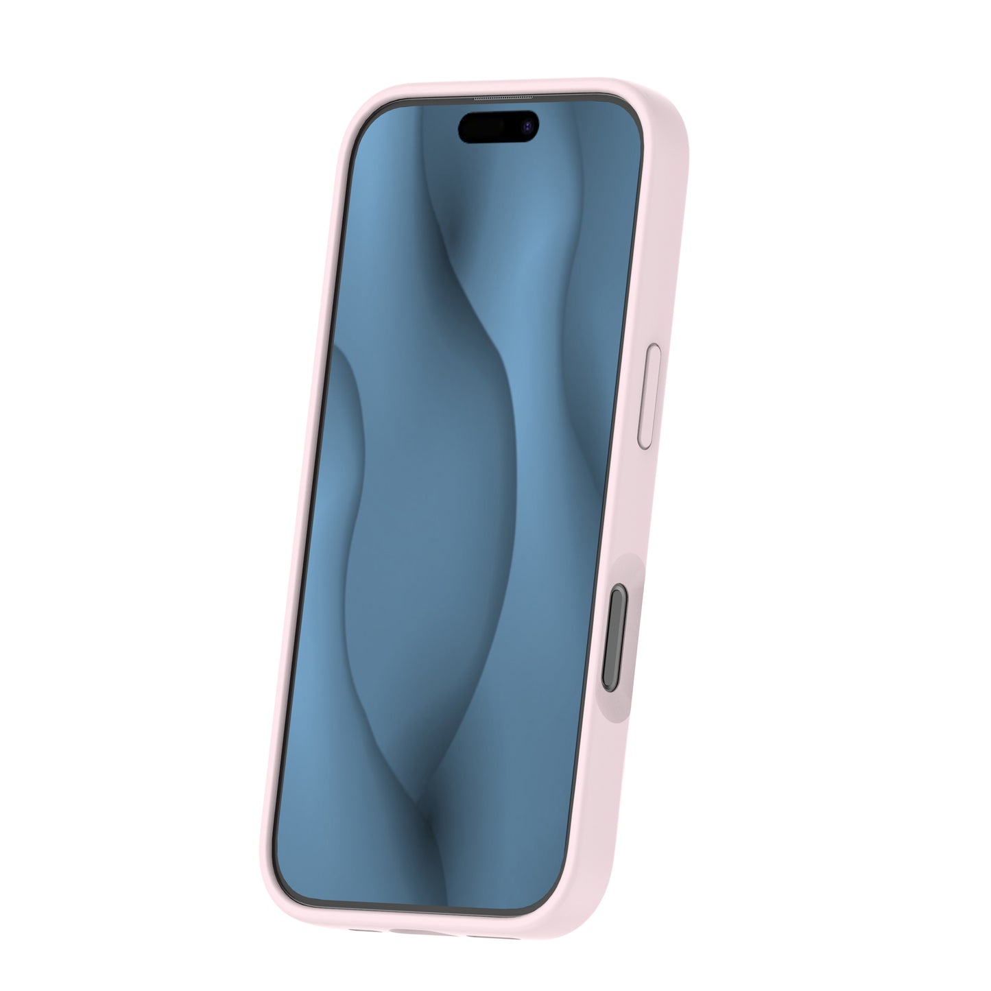 Custodia case silicone sottile MagSafe magnetica per iPhone 16e Rosa
