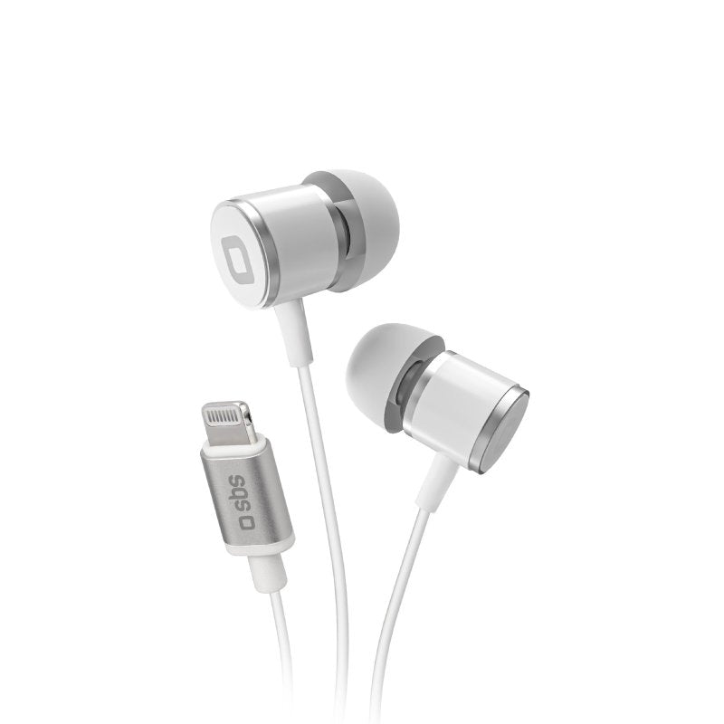 Auricolari in-ear con filo stereo e connettore Lightning Made For Apple iPhone