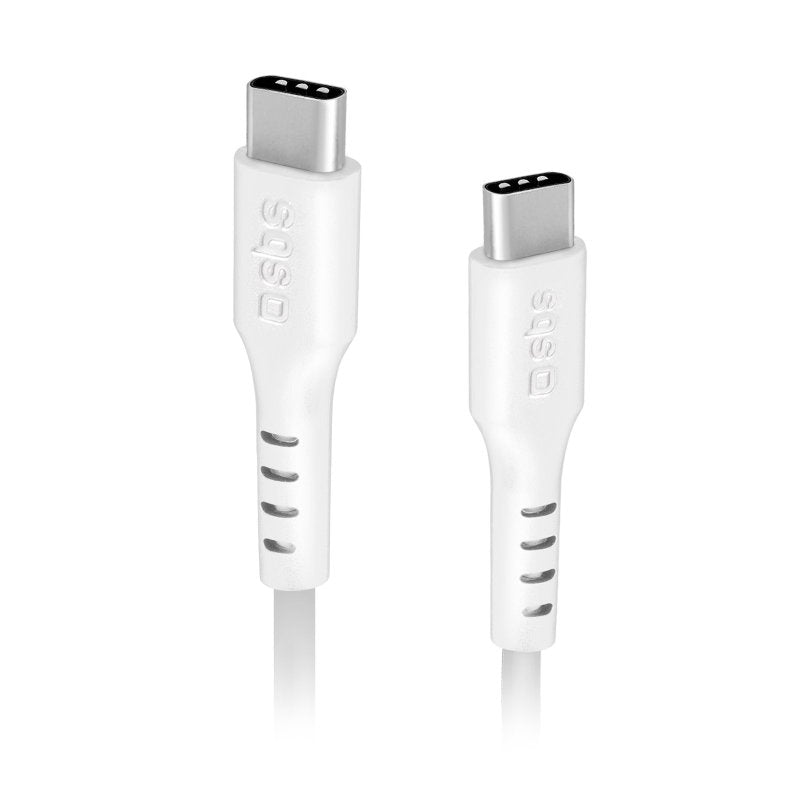 Cavo dati Type-C - Type-C 1,5m Bianco SBS