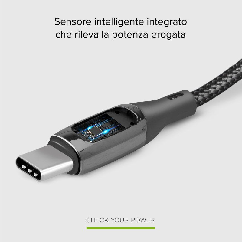 Cavo dati e ricarica con Power Delivery 100 Watt SBS - Connettori USB-C maschio