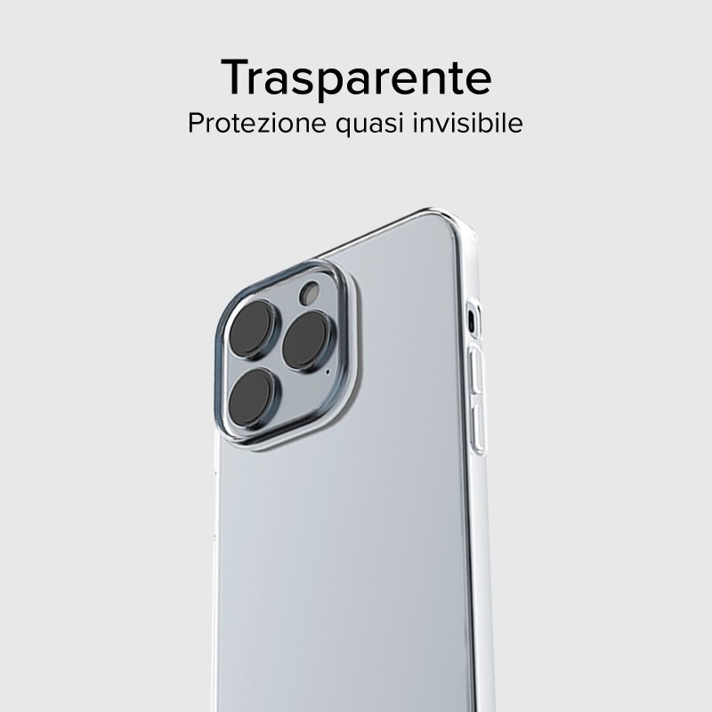 Cover Trasparente SBS Skinny per iPhone 15 Pro Max
