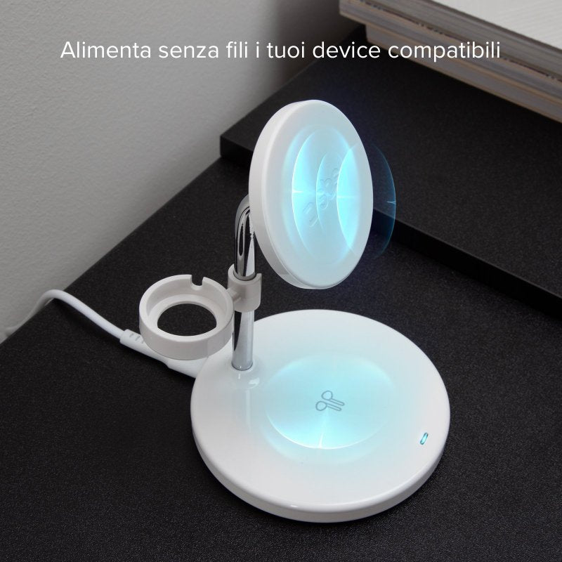 Stazione di ricarica wireless verticale 3 in 1 SBS