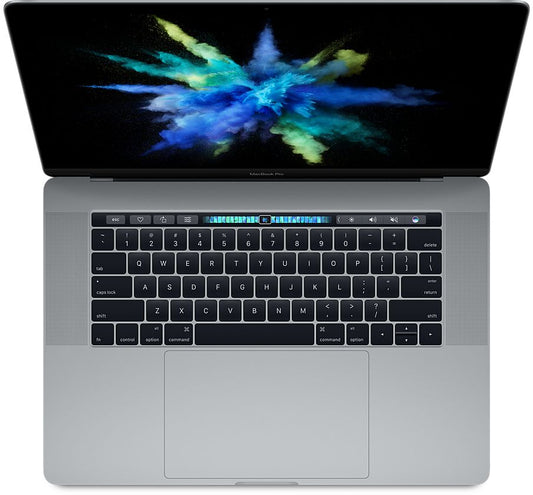 MacBook Pro 15" (2017) Touch Bar Quad Core i7 Ram 16GB SSD 256gb Gray Usato