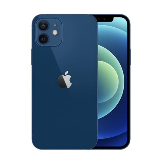 iPhone 12 128gb blu ricondizionato buono batteria 100% nuova