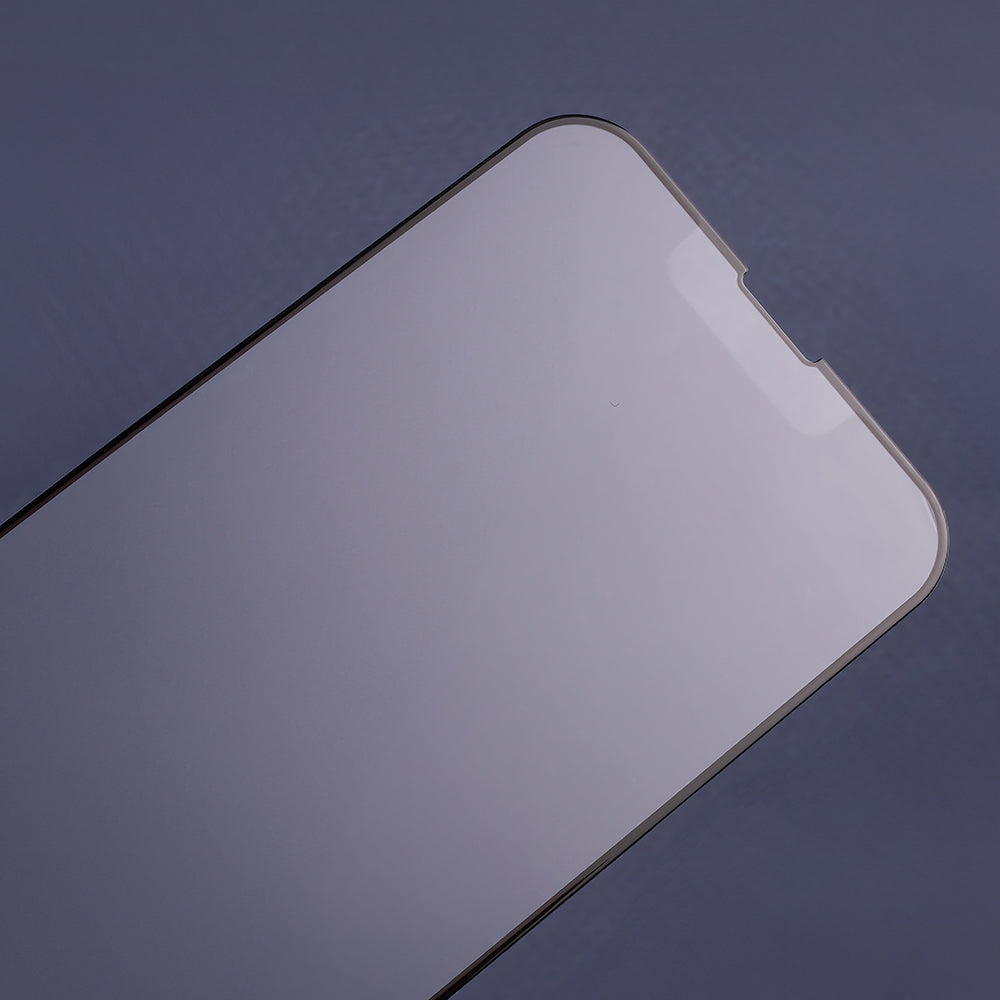 Vetro temperato Matto 6D per iPhone Xr / 11 black frame