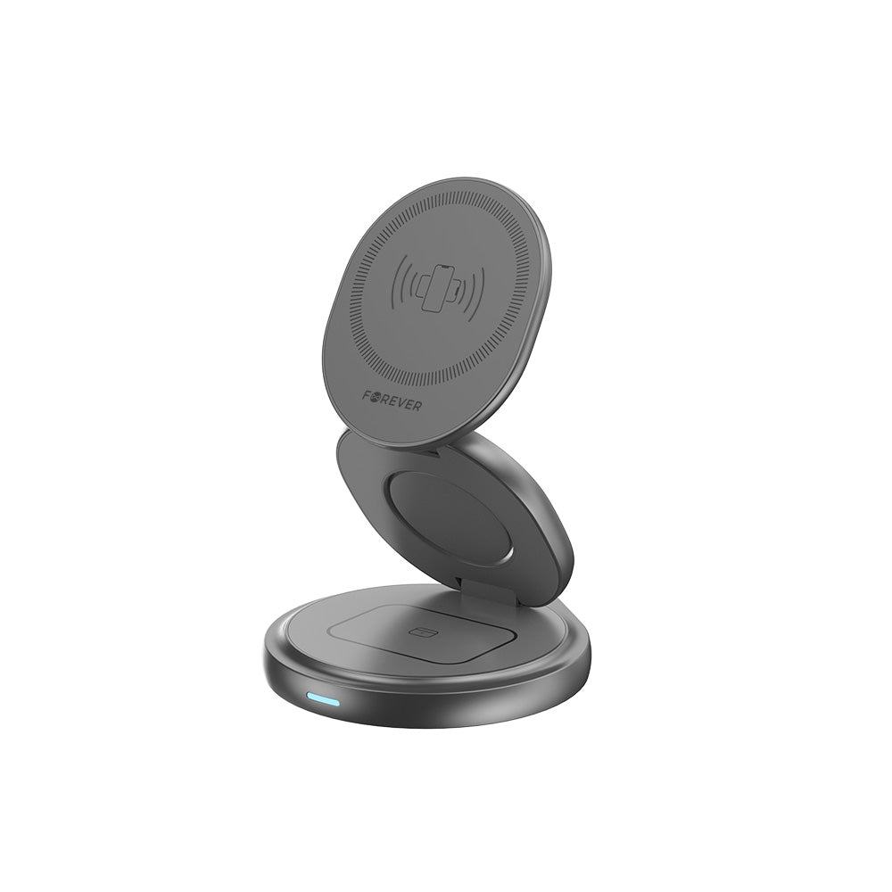 Carica Batteria wireless charger 15W Forever MAWC-200 3in1 apple Watch AirPods iPhone
