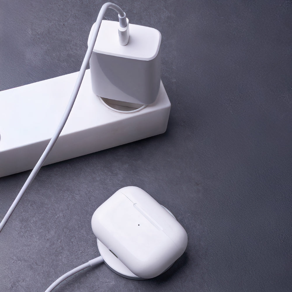 Carica Batteria wireless charger 15W white 3in1 apple Watch AirPods iPhone