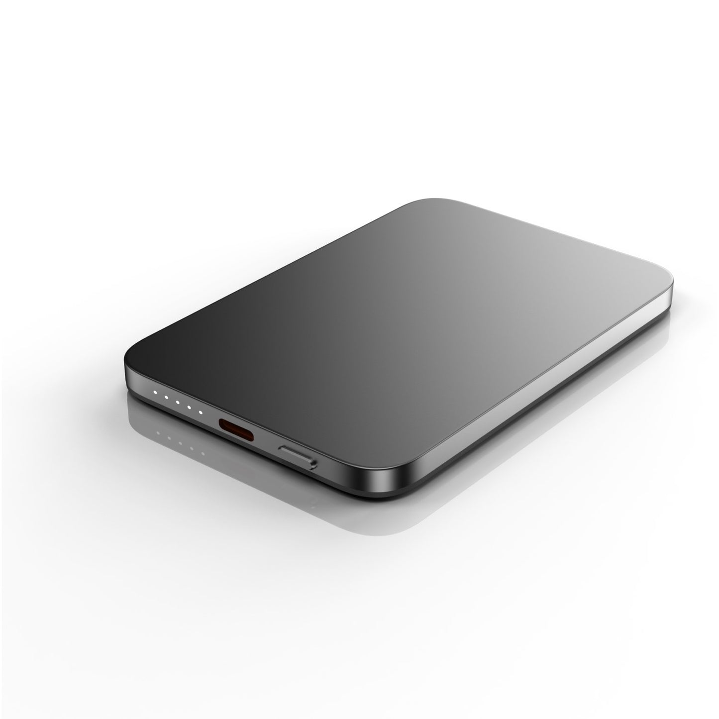 QUALO Slim MagSafe power bank 5000 mAh 20W grigio QMPB5-20-18