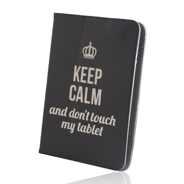 Custodia universale Keep Calm per tab tablet iPad 9-11''(L27 x W20 mm)