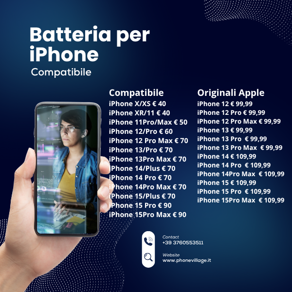 Sostituzione batteria Smartphone