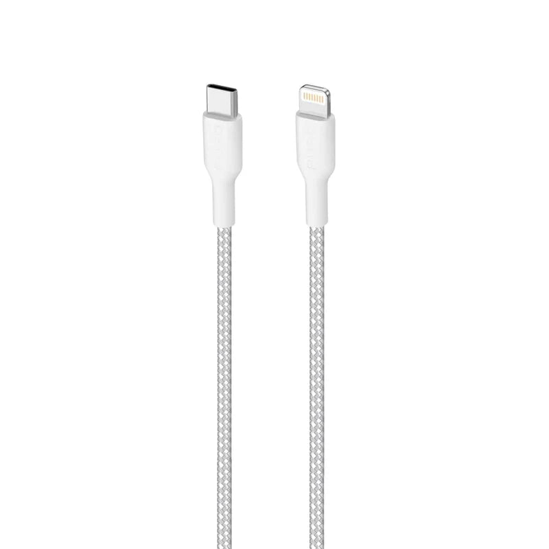 Cavo di ricarica e sincronizzazione Fabrik Ultra-Strong 20W da USB-C a Lightning 2 Mt MFI