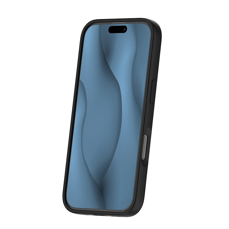 Custodia case silicone sottile MagSafe magnetica per iPhone 16e Nera