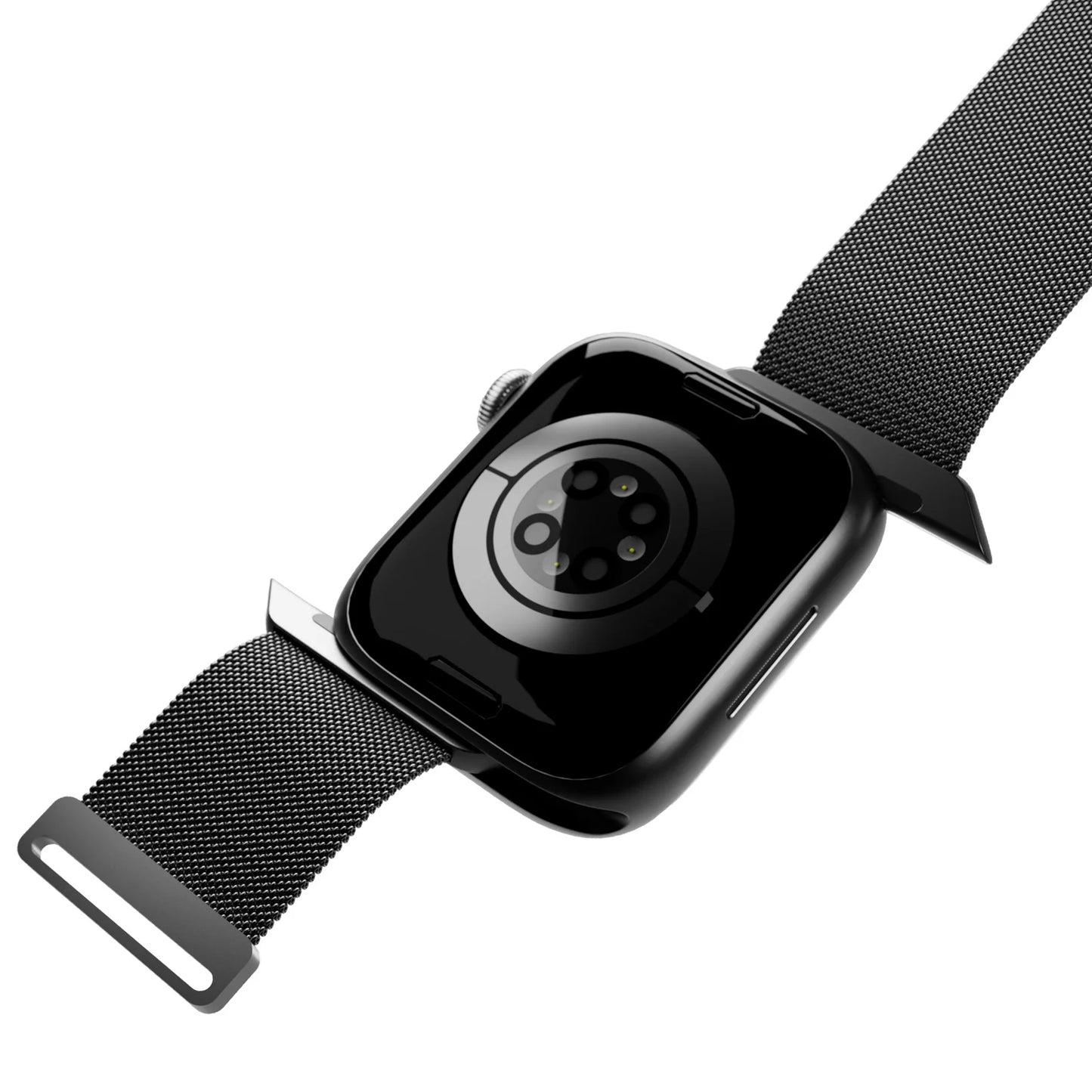 Cinturino Puro maglia milanese per Apple Watch 42/44/45/49mm Nero