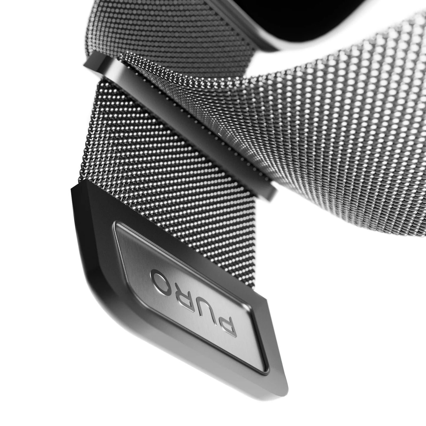 Cinturino Puro maglia milanese per Apple Watch 42/44/45/49mm Argento