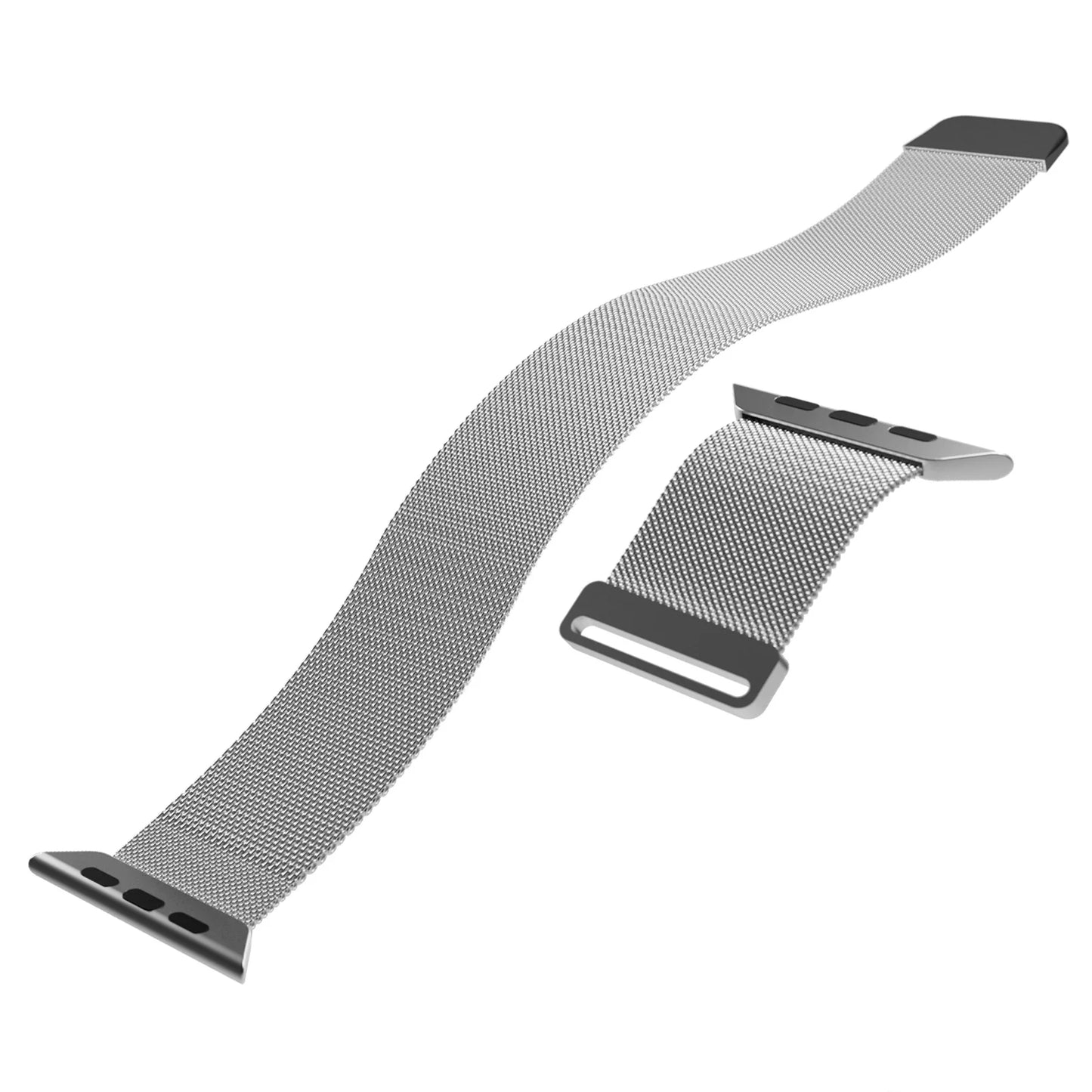 Cinturino Puro maglia milanese per Apple Watch 42/44/45/49mm Argento