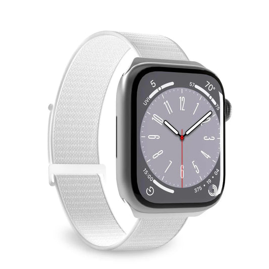 Cinturino Puro Tessuto Sport per Apple Watch 42/44/45/49mm bianco