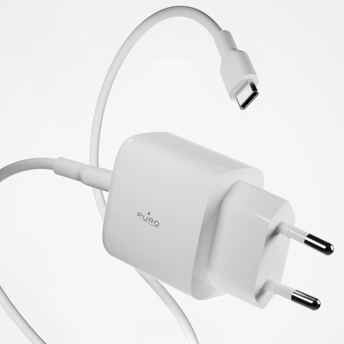 Kit Energia CaricabatteriePuro 30W USB‑A/USB‑C + cavo USB‑C
