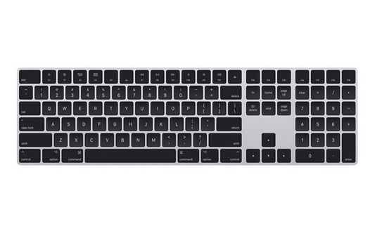 Apple Magic Keyboard Tastiera qwerty con Tastierino Numerico ricaricabile usata