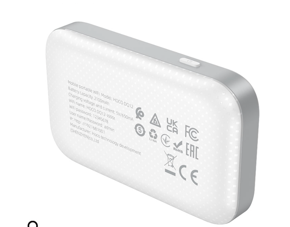 Router portatile 4g LTE 50mBPS WI-FI Hoco DQ12