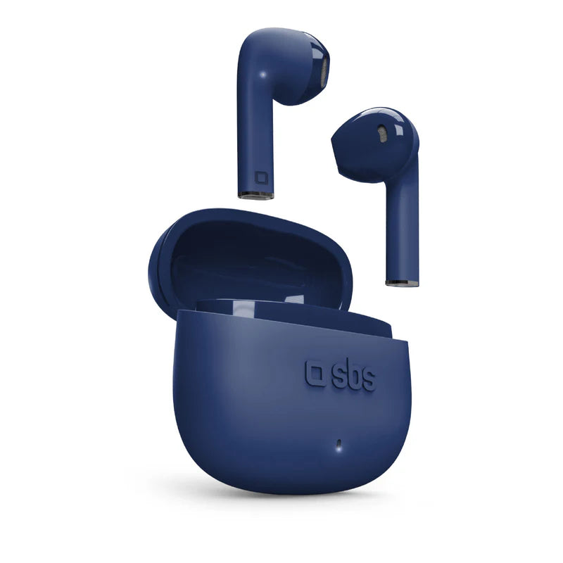 Auricolari wireless con tecnologia True Wireless Stereo TWS One Color Blu