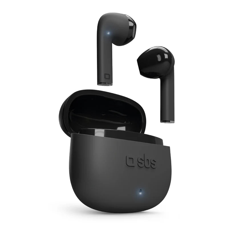 Auricolari wireless con tecnologia True Wireless Stereo TWS One Color Nero