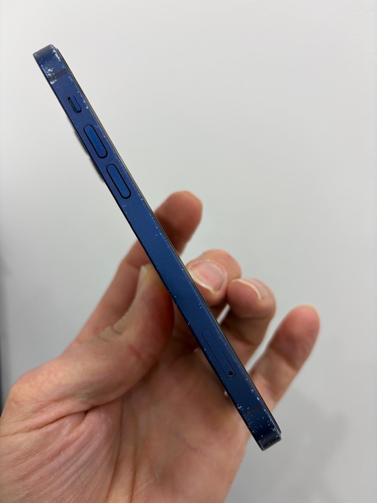 iPhone 12 128gb blu ricondizionato accettabile batteria 100% nuova