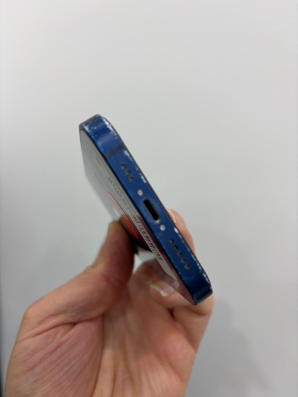 iPhone 12 128gb blu ricondizionato accettabile batteria 100% nuova