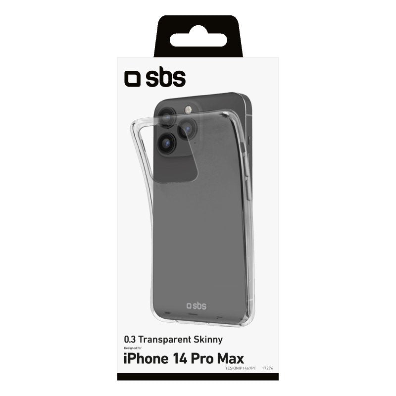 Cover Trasparente SBS Skinny per iPhone 14 Pro Max
