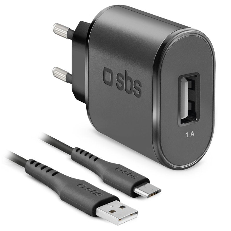 Kit di ricarica Micro USB da viaggio SBS