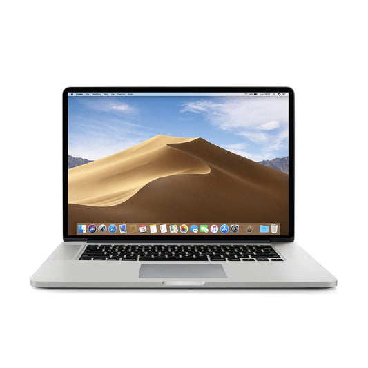MacBook Pro 15" (Mid 2015) Quad Core i7 2,2gHz Ram 16GB SSD 256gb Silver Usato