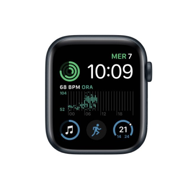 Apple Watch SE 2 2022 44mm gps Mezzanotte ricondizionato Apple