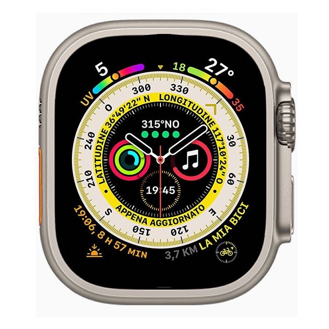 Apple Watch Ultra 2 49mm gps + Cellular Titanio Naturale eccellente ricondizionato