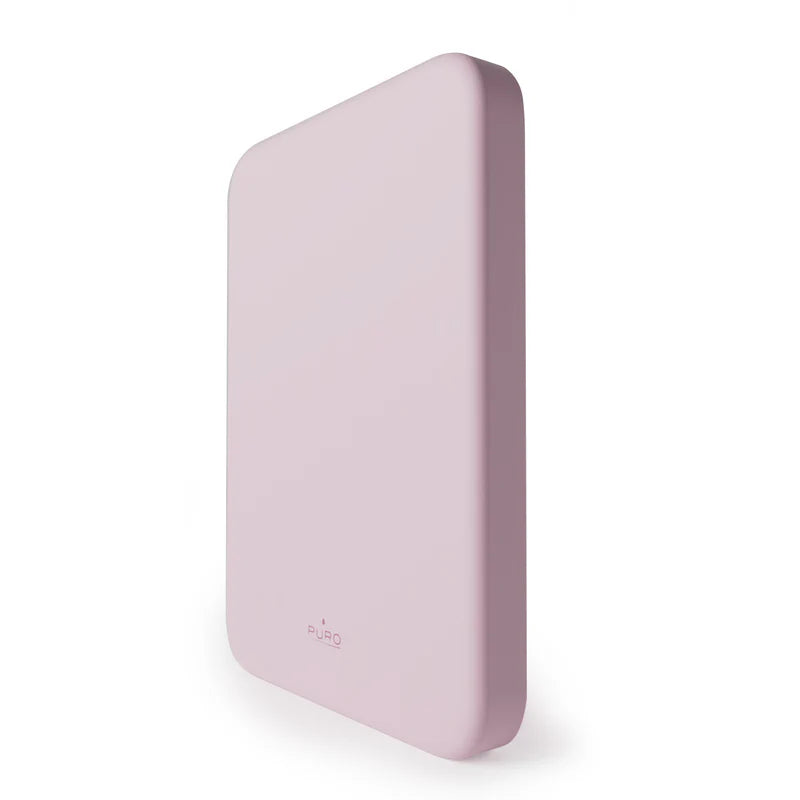Power Bank Wireless Puro compatibile con tecnologia MagSafe “Mini Power Mag” 4200 mAh Rosa